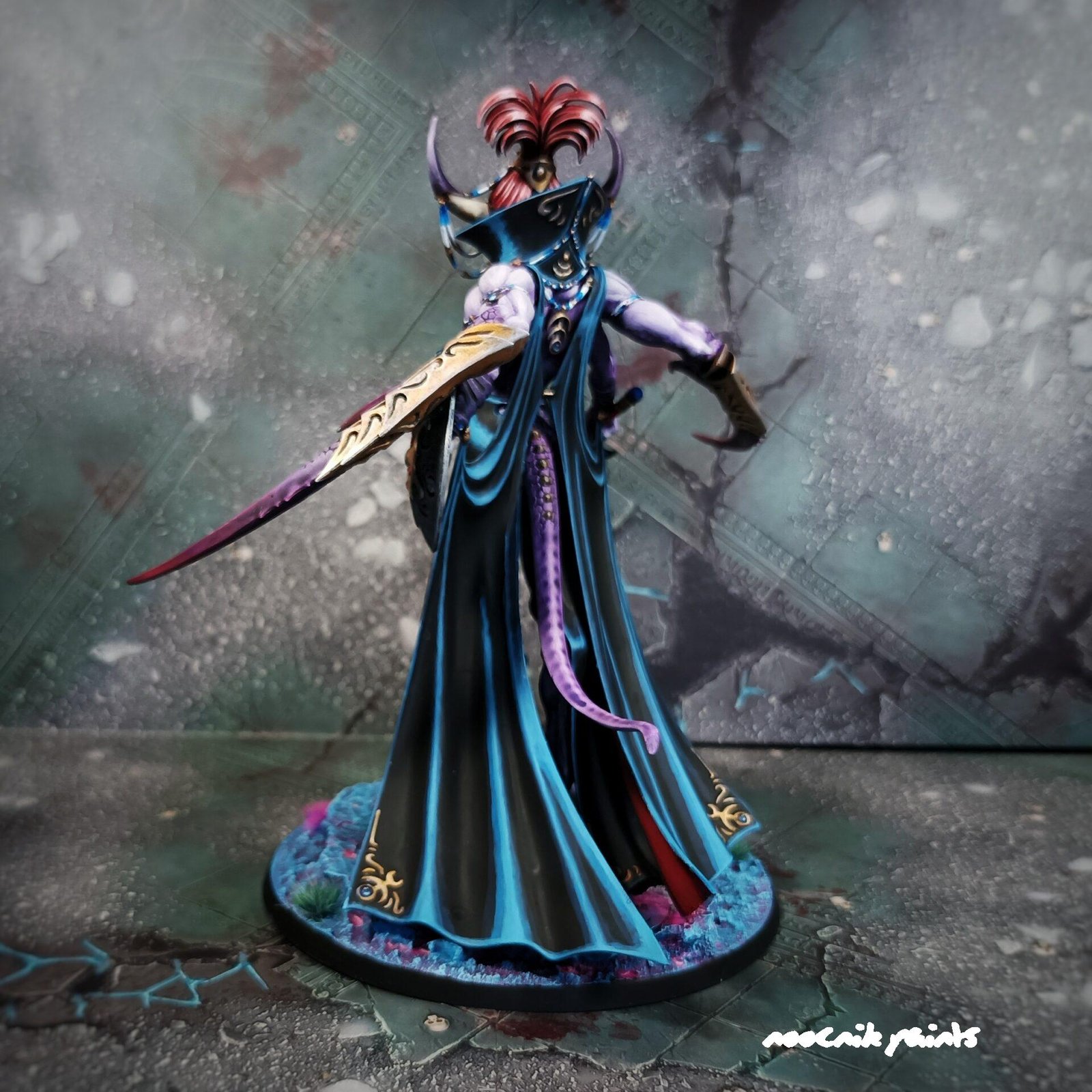 Figurine Warhammer AOS - Keeper Of Secrets - Peinte Sur Commande - Neuf