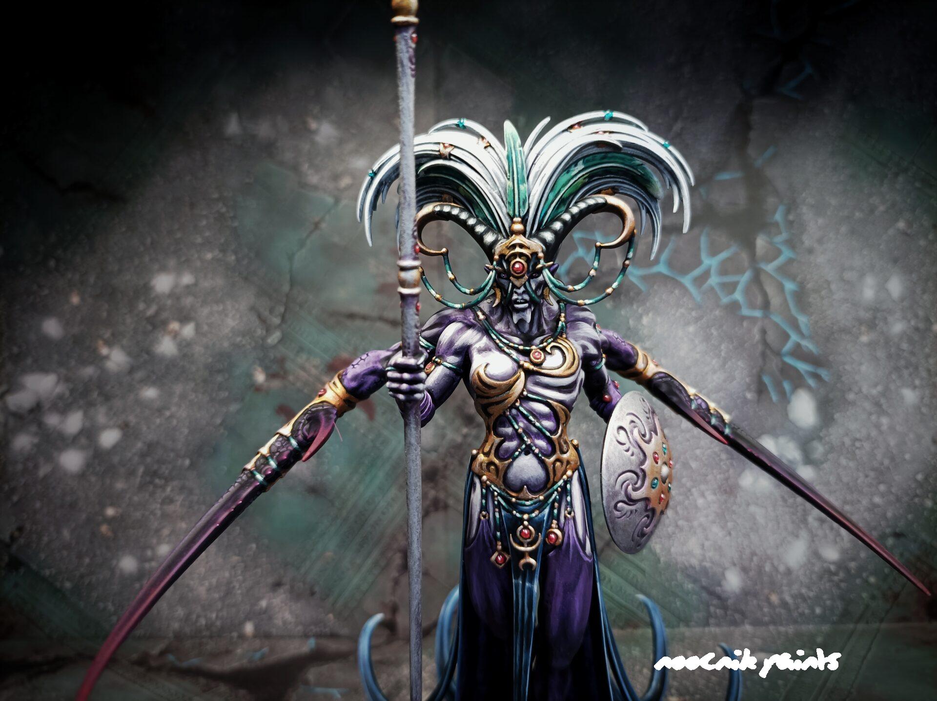 WH40K AOS Shalaxi Helbane prezentacja Noocnik Paints wh40k-aos-shalaxi-helbane-prezentacja-noocnik-paints